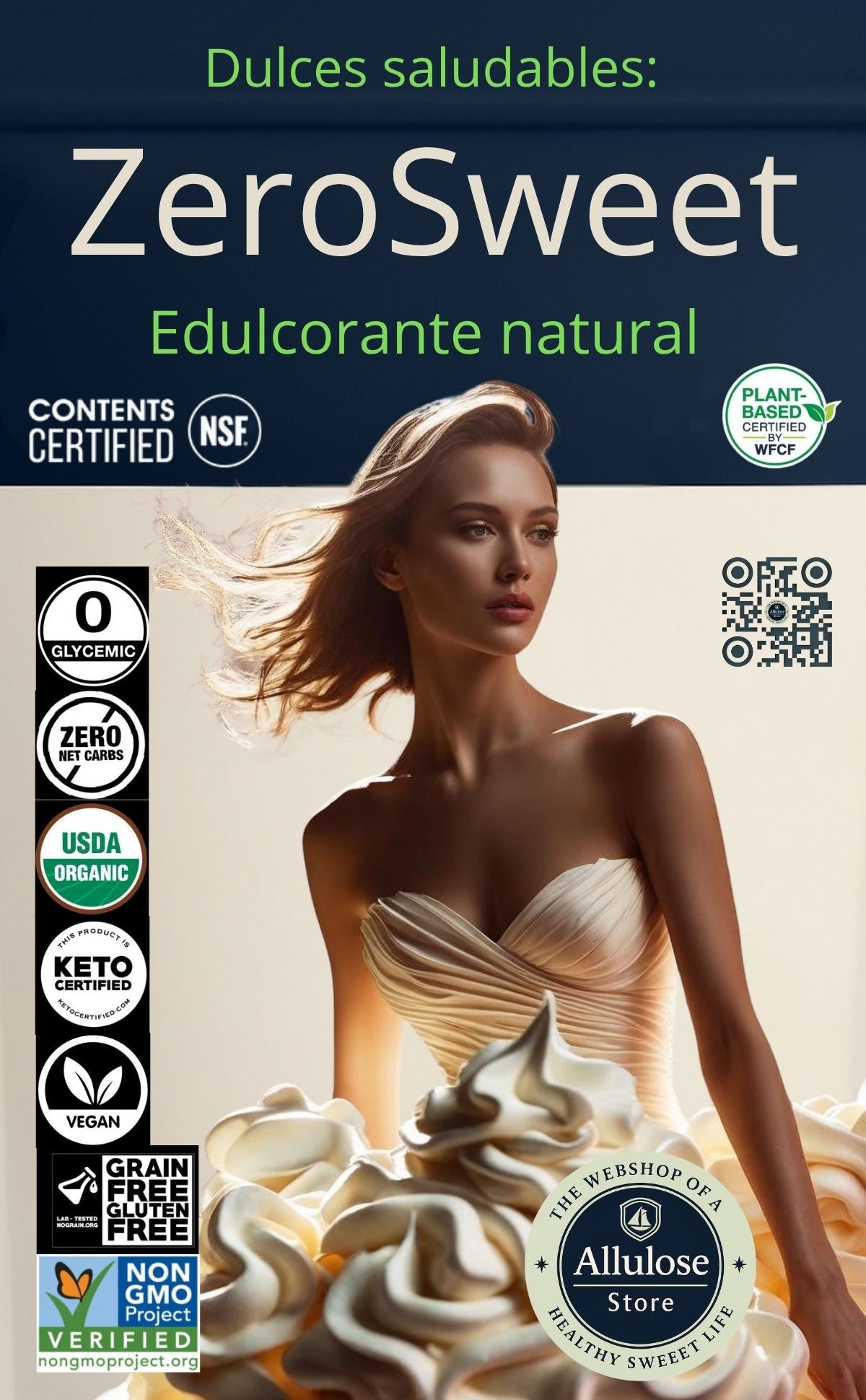 Edulcorante de alulosa: sustituto natural del azúcar cetogénico