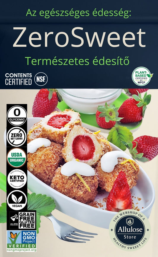 Allulóz Édesítő Por – Természetes és Ketobarát Cukorpótló
