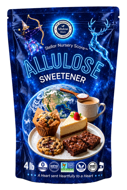 Allulóz Bio Édesítő 1.8 kg - Természetes Cukorpótló