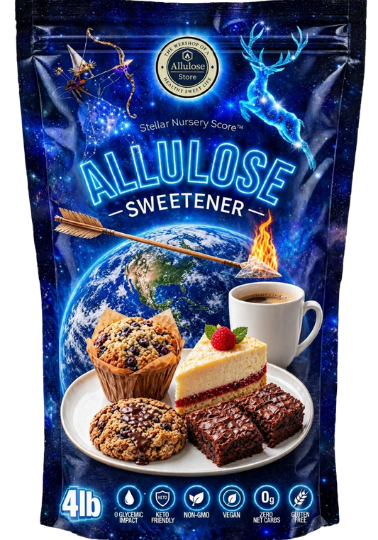 Allulose Sweetener 4lb (1.8kg) | 0 Calories, 0 GI