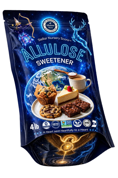 Allulose Sweetener 4lb (1.8kg) - Natural Sugar Substitute