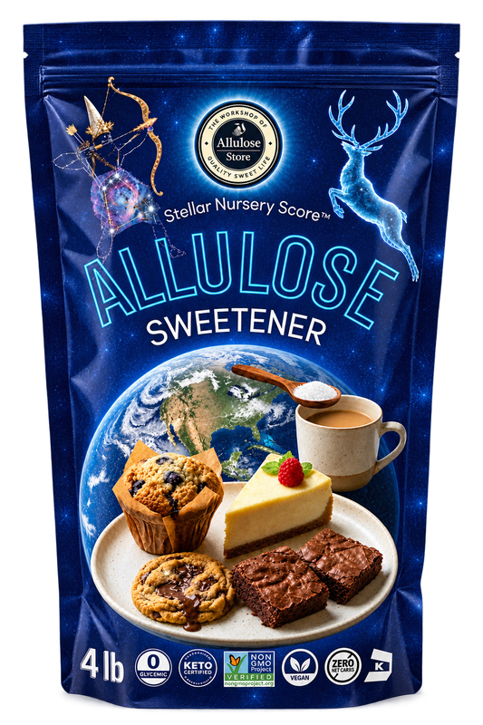 Allulóz Bio Édesítő 1.8 kg - Természetes Cukorpótló