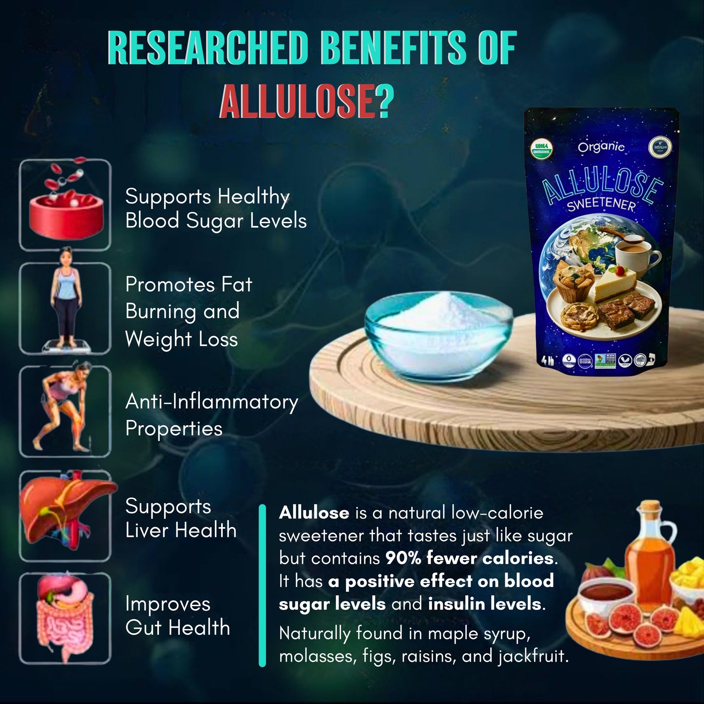 Benefits of allulose 