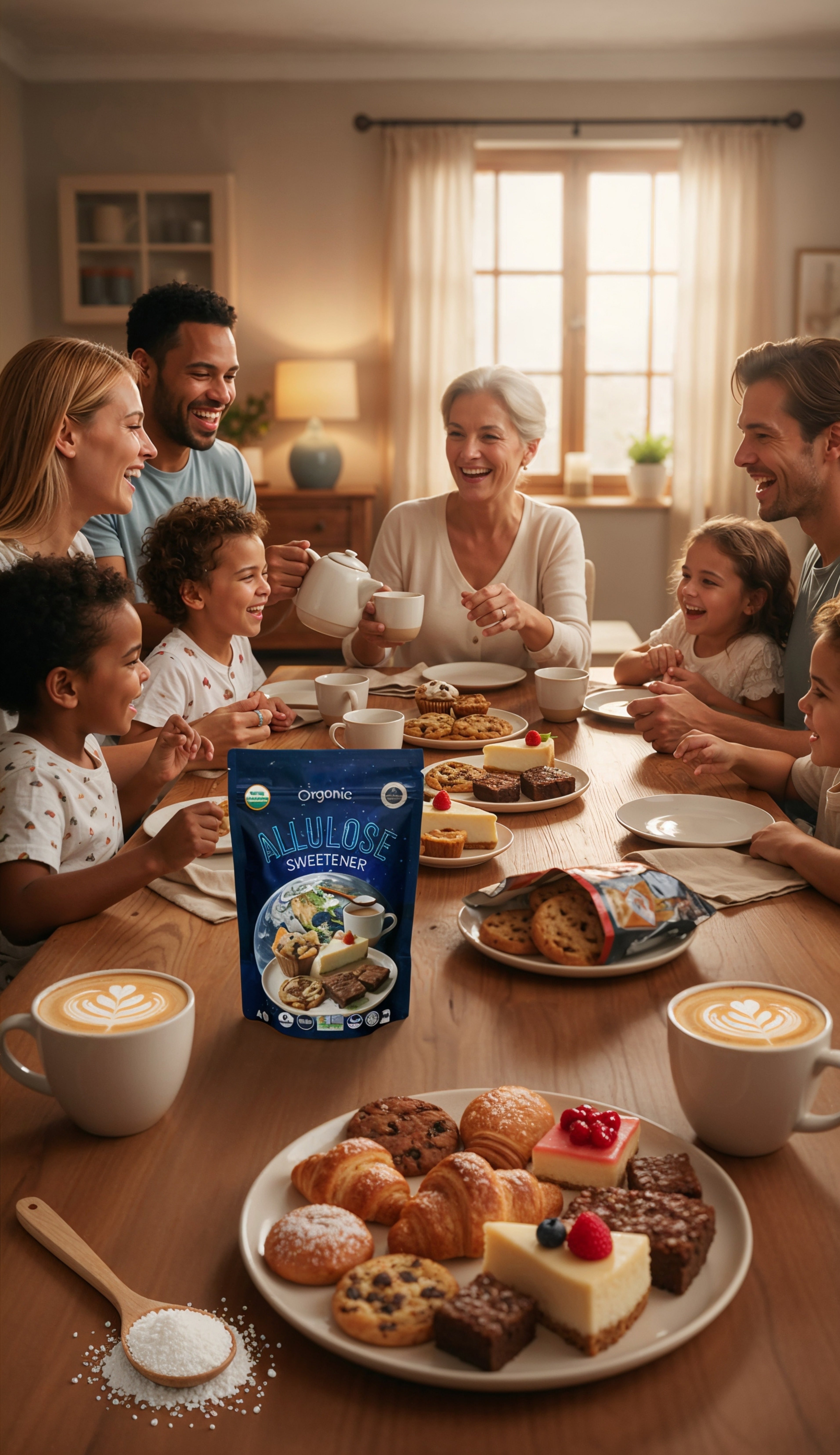 Allulose organic keto sweetener at home