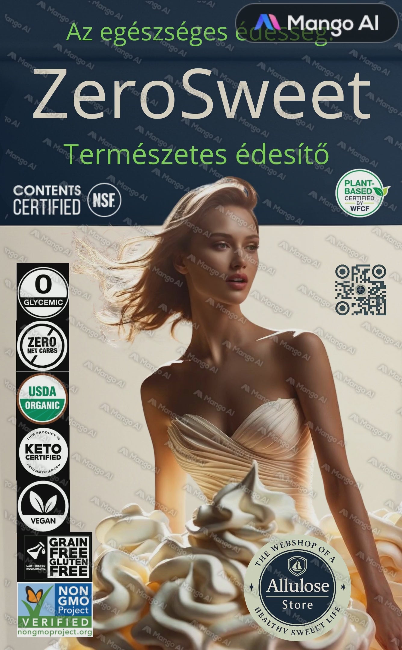 Cargar video: Allulóz Édesítő video tájékoztató